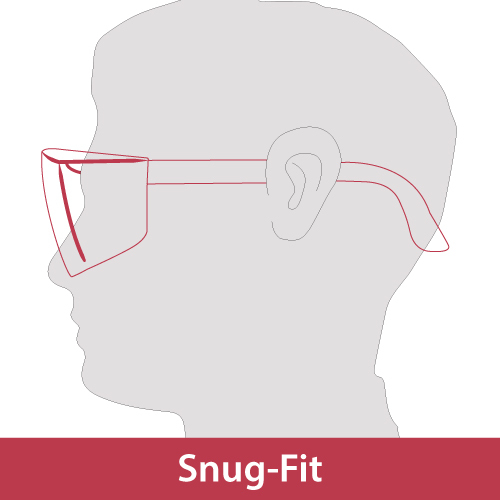 snug-fit glasses