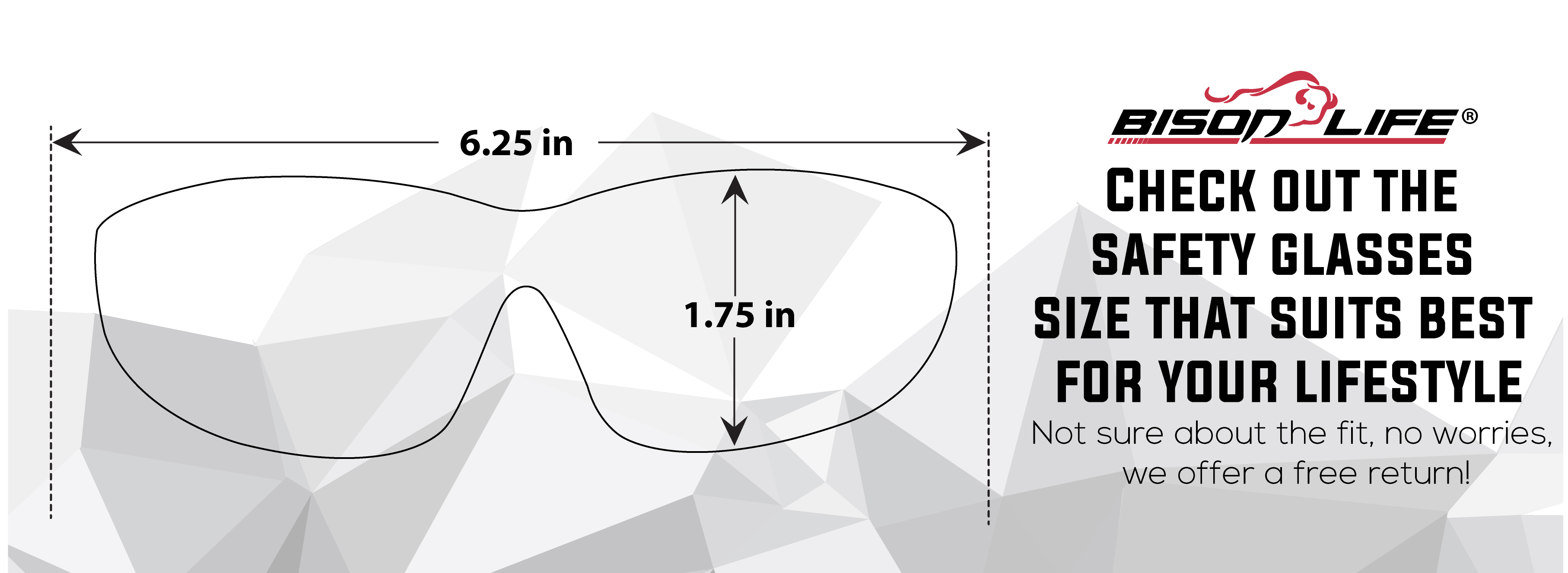 Safe Handler Valkyrie Interchangeable Safety Glasses Size Chart