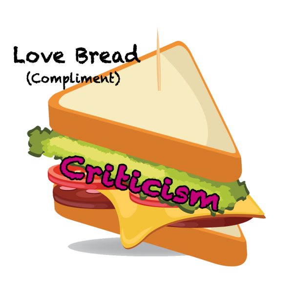 criticism sandwich