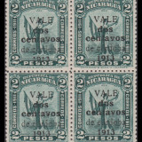 10Nicaragua-1913-Thick-v-Serif
