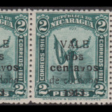 6-Nicaragua-1913-Thick-a-Broken-v-Pointy-v