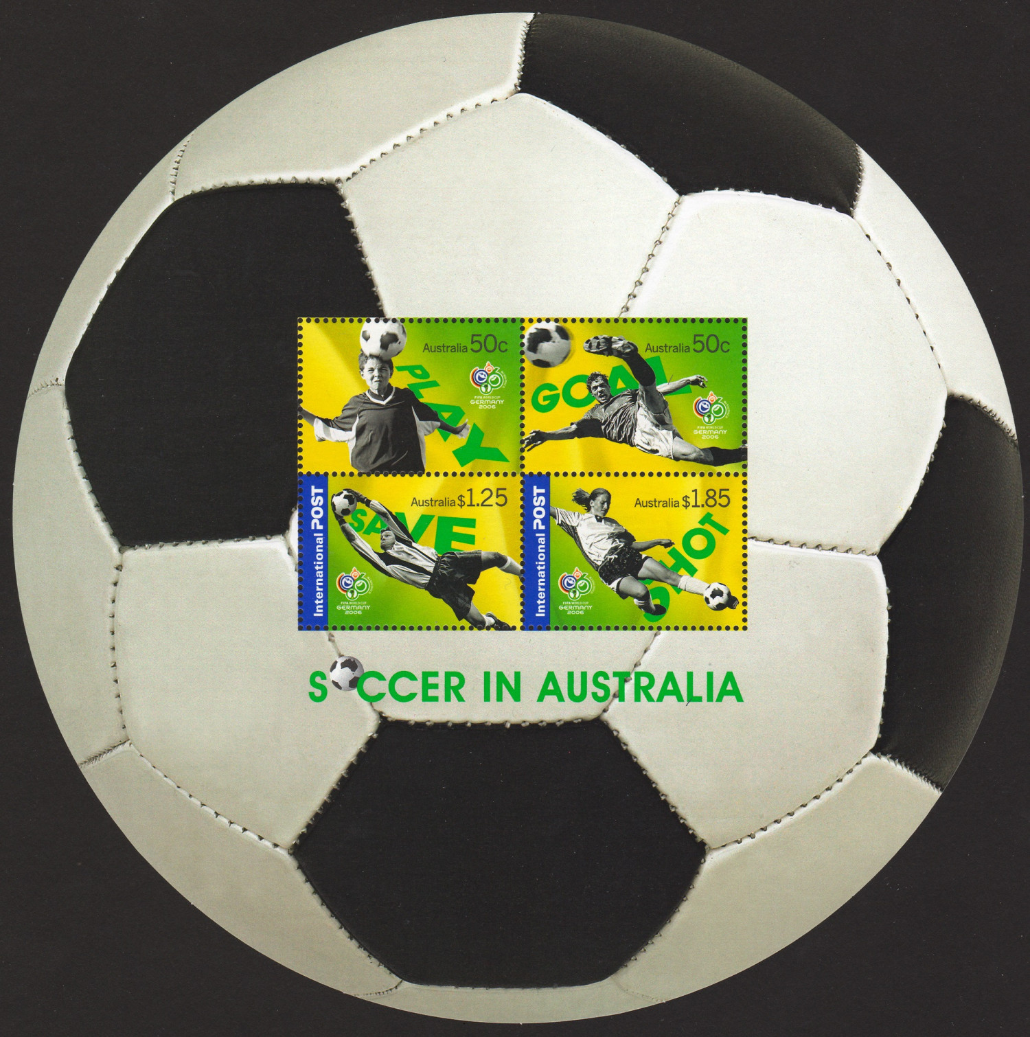 Scott Australia #2521a Soccer in Australia