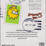 USA-Simpsons-4399-4403-YEAR-EARLY-FDC