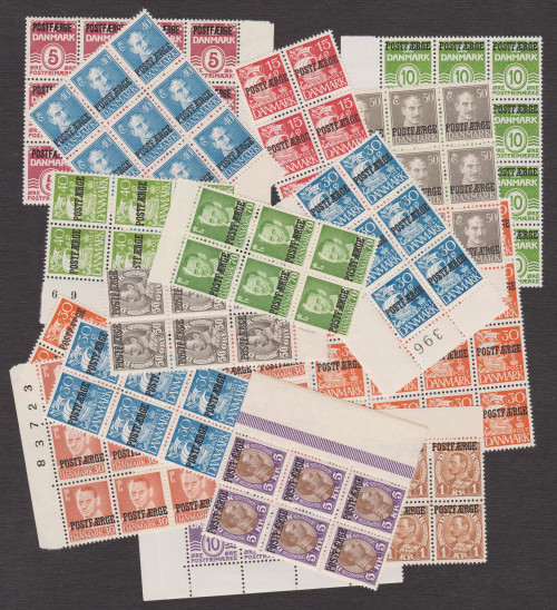Denmark Parcel Post Stamps