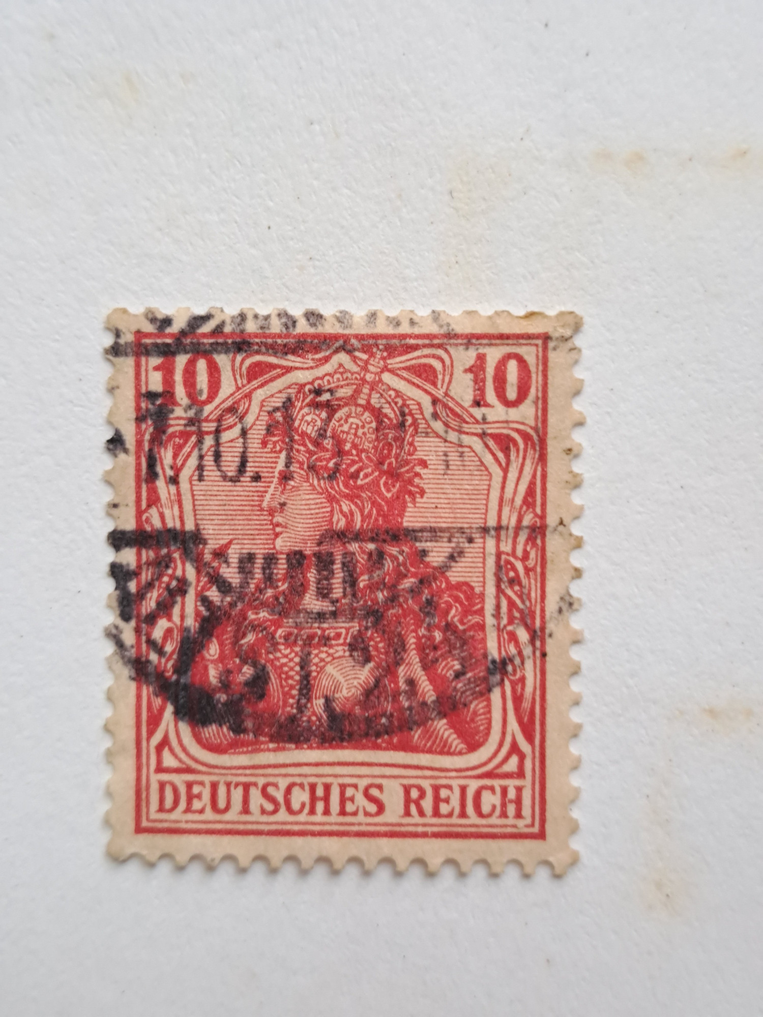 Please Help 10 PF. 1905 Germany Stamp . Stamp Community Forum