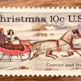 1551_The-Road-Winter-Currier-and-Ives_MNH_1974