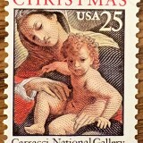 2427_Dream-of-St.-Catherine-by-Carracci_MNH_1989