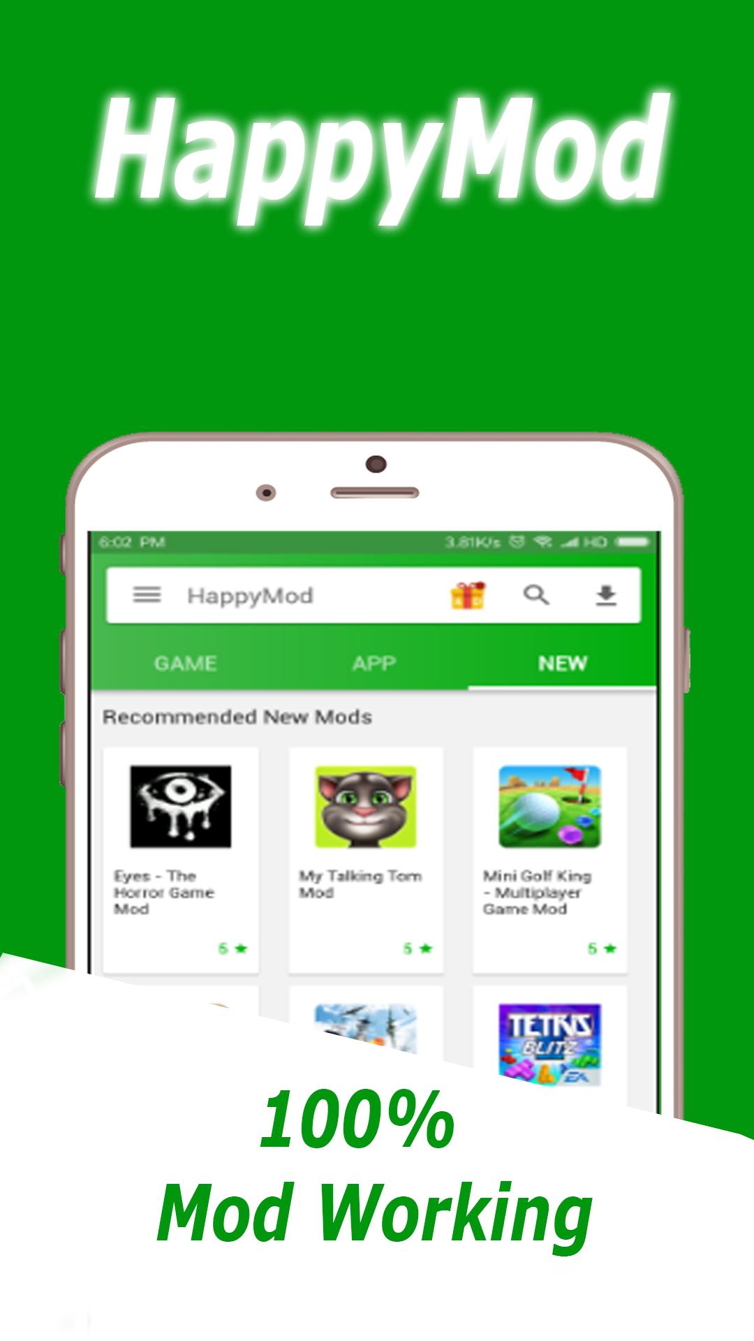 Android için HappyMod APK'u indirin - En Son Sürüm