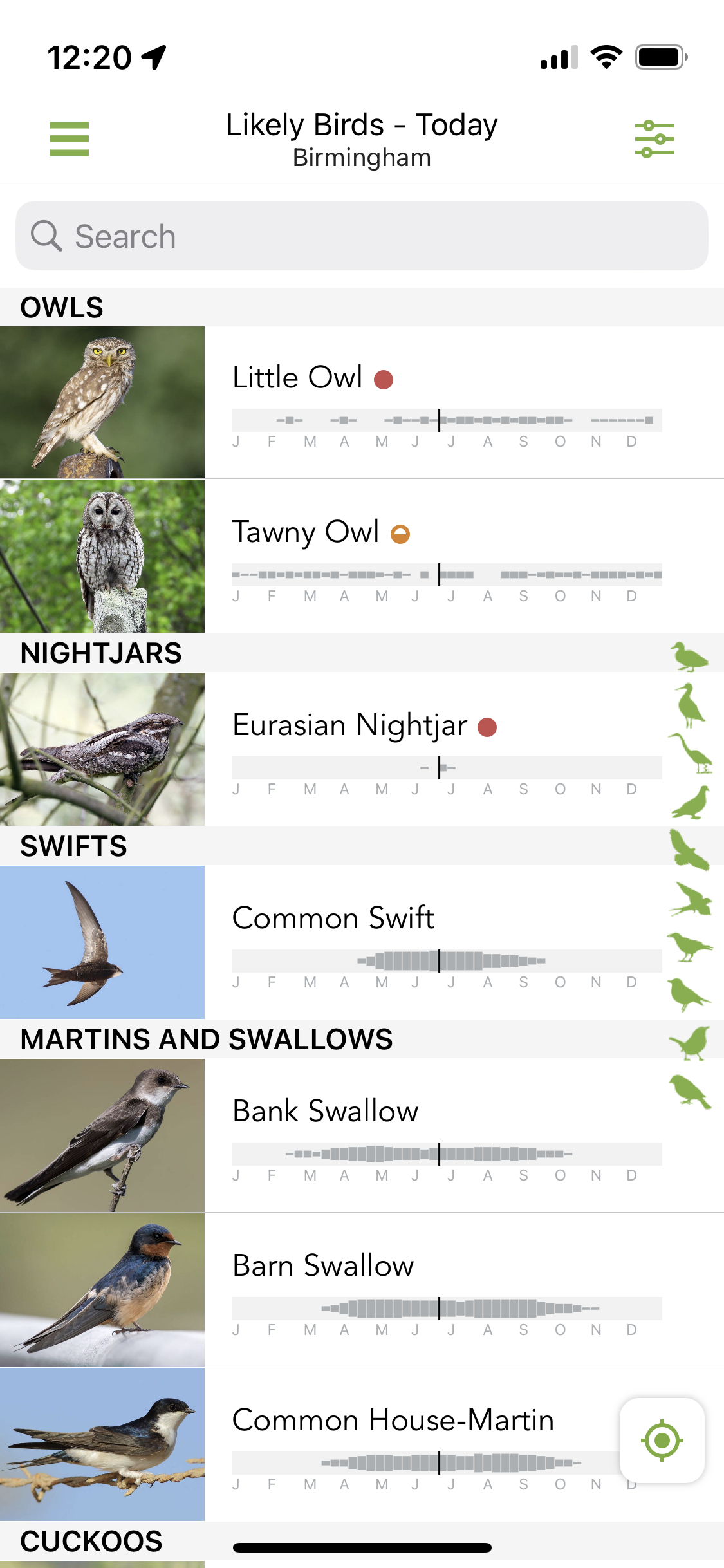 BSAG » Merlin bird ID app