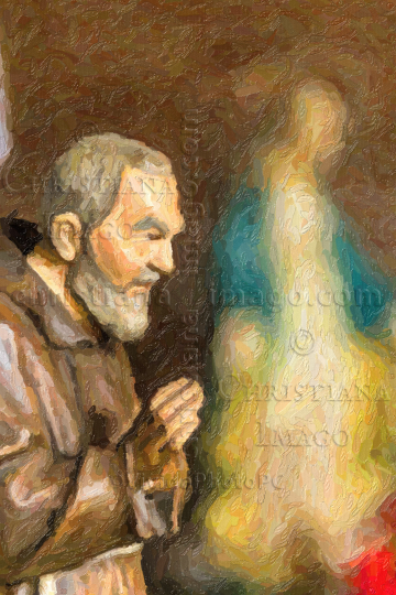 ILLUSTRATION Saint Father Pio