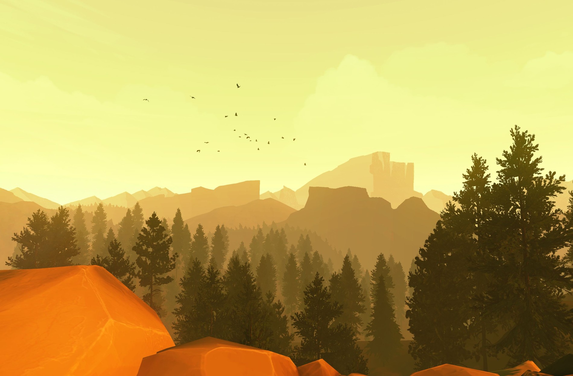 Firewatch игра. Firewatch Юджин. Firewatch ps4. Миссии в Firewatch. Красивые места Firewatch.