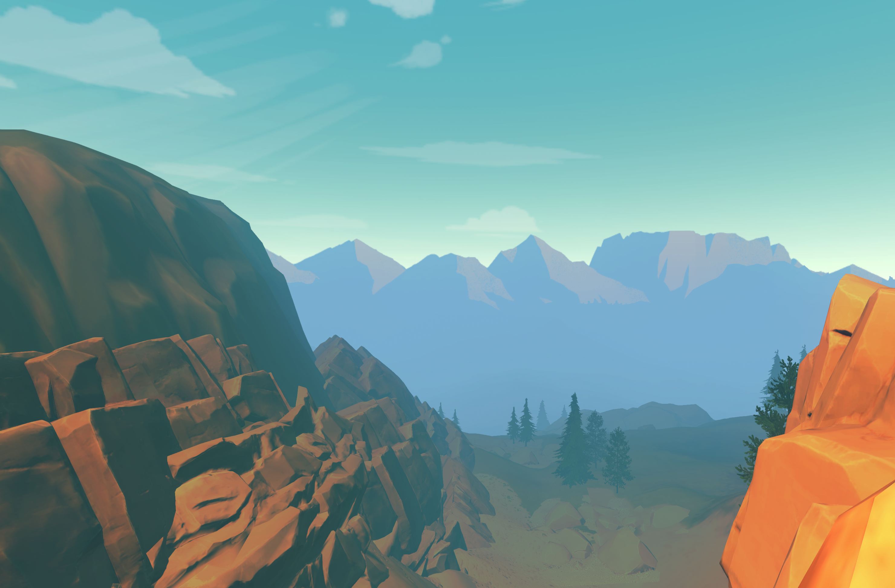 Исследовать пещеру firewatch