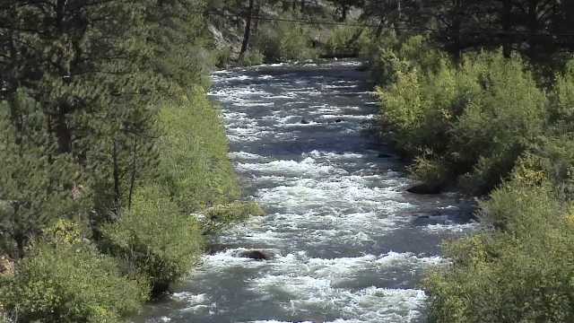 A Wild Creek in Northern Colorado, USA, 2000s