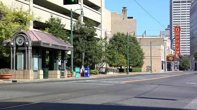 Main Street Trolley, Linden Station,  Downtown Memphis, Tennessee, USA, 2000s
