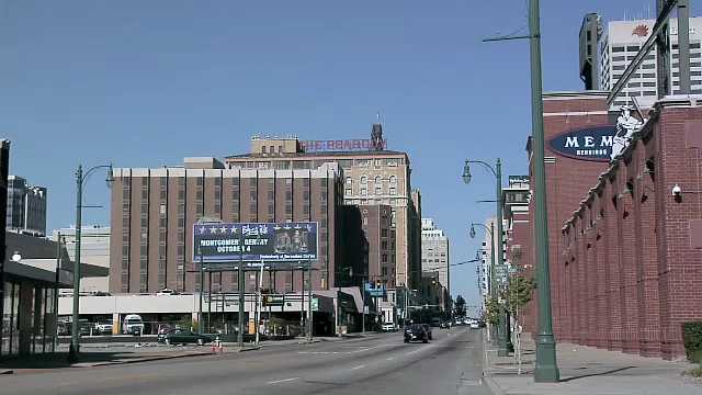 Union Street, Downtown Memphis, Tennessee, USA, 2000s