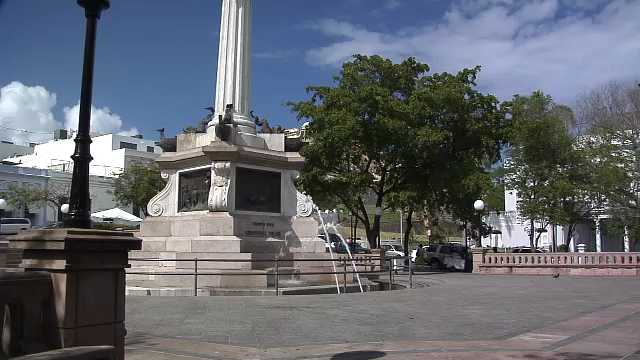 Puerto Rico, Statue of Christoph Columbus, Plaza de Colón, 2000s