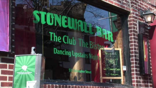 Stonewall Bar Exterior, Greenwich Village, New York City, USA, 2000s
