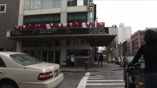 New York City, East Village, Cinema Exterior, USA, 2000s