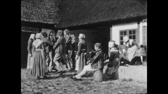 Danish Folk Dance, Denmark, 1940s