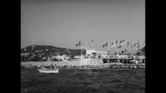 Cote D'Azur, French Riviera, Speed Boat Racing, France, 1950s