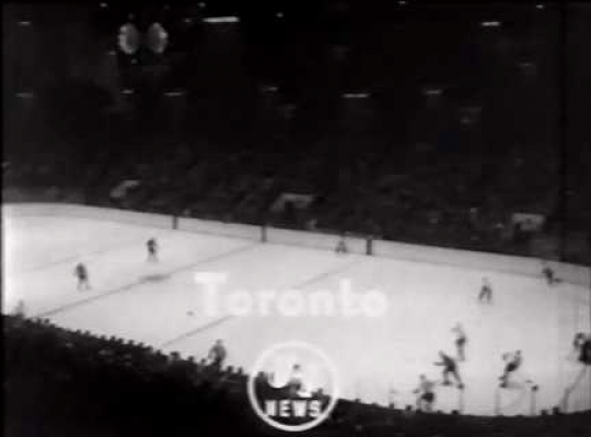 Hockey, Toronto Maple Leafs vs Montreal Canadiens, Canada, 1951