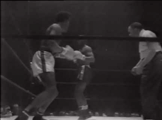 Boxing, Ezra Charles vs Jersey Joe Walcott. USA, 1951