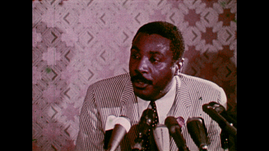 Dick Gregory Press Conference, Adocates Non-Violence, USA, 1960s
