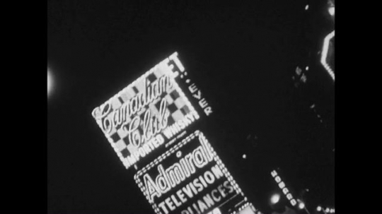 New York City, Times Square, POV Driving, USA, 1960s