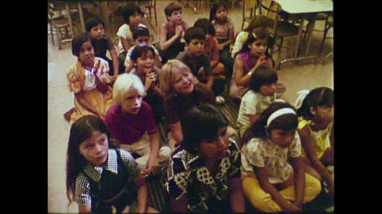 School Teacher Teaches Children About Animals, USA, 1970s - 070385-0003 