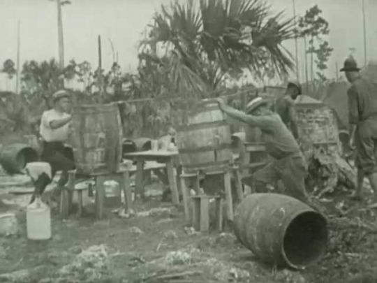 Prohibition, Destroying Bootleg Booze, USA, 1920s - 048063-0006