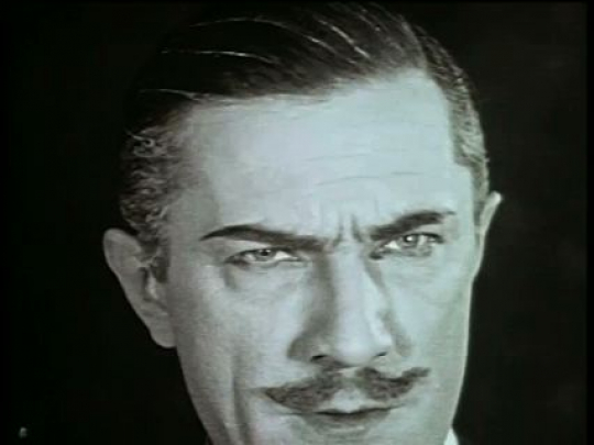In Search of Dracula, Menacing Bela Lugosi Tries To Seduce Young Woman, USA, 1920s - 028005-011537