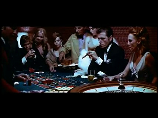 Female Animal, Wealthy Man Loses at Roulette Table, 1970s - 028007-005818