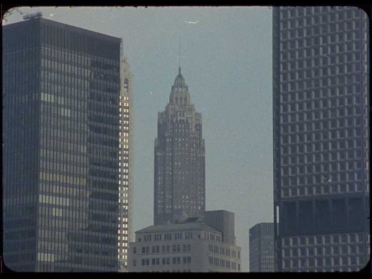 New York City, Manhattan Skyline, USA, 1980s