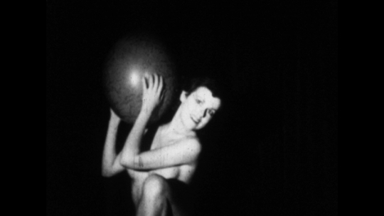 Nude Woman Dancing With Ball, USA, 1920s