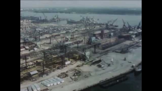Philadelphia Naval Shipyard, USA, 1960s