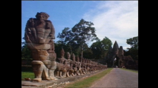 Temples of Cambodia, Angkor Thom (Great City), Bavon, 1970s