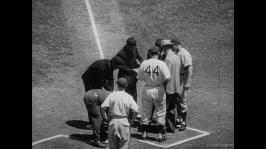 Baseball Umpire's Duties, USA, 1950s