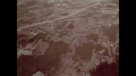 New Jersey Aerials, Rural, Highways, Hudson River, Newark, USA, 1960s