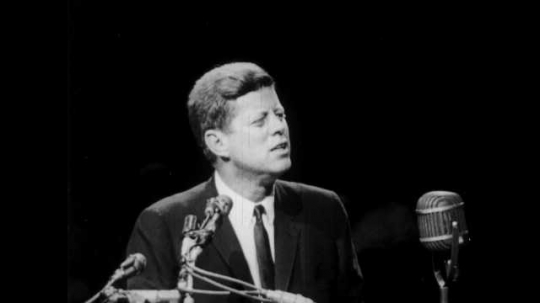 President John F. Kennedy Speech, Passing Bills, USA, 1960s