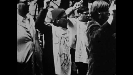 Columbia University Vietnam War Protest, USA, 1968