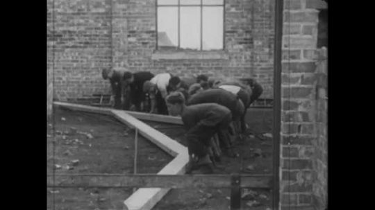 Building Community Center, UK, Post-War, 1940s