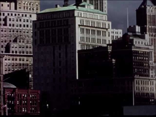 New York City, Financial District, Wall Street, USA, 1950s