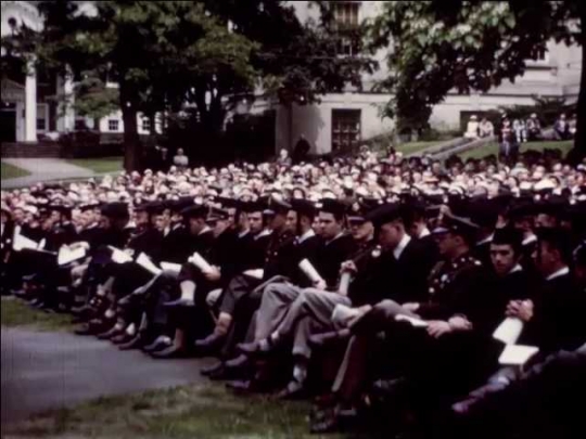 College Graduation Ceremony, USA, 1950s
