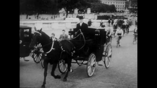 Paris, Champs Elysees, France, 1940s