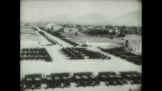 Army Day Review , Albania, 1950s