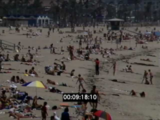 Los Angeles, Beaches, California, USA, 1990s