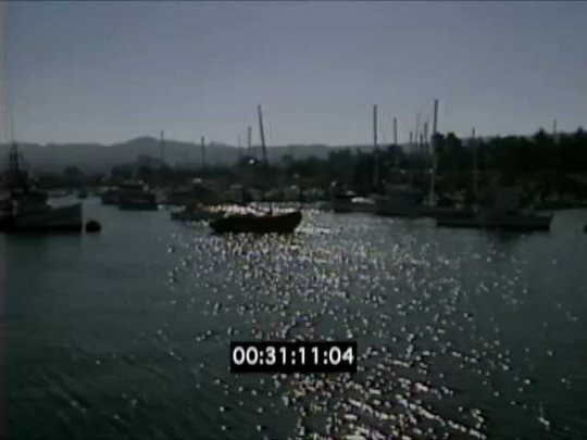 Catalina Island, Sailing Boats, Beach, California, USA, 1990s