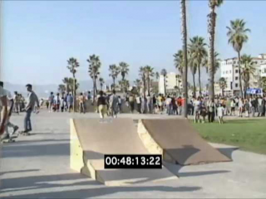 Los Angeles, Venice Beach, Skateboarders, California, USA, 1990s