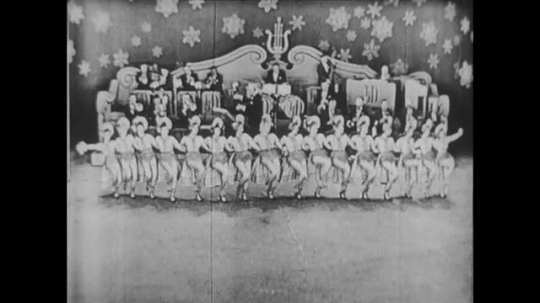 Stage Show Chorus Dancers, USA, 1956