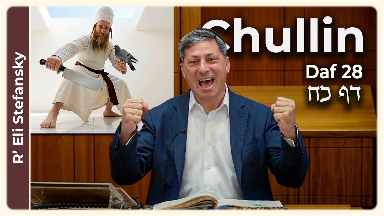 Daf Yomi Chullin Daf 28 by R' Eli Stefansky
